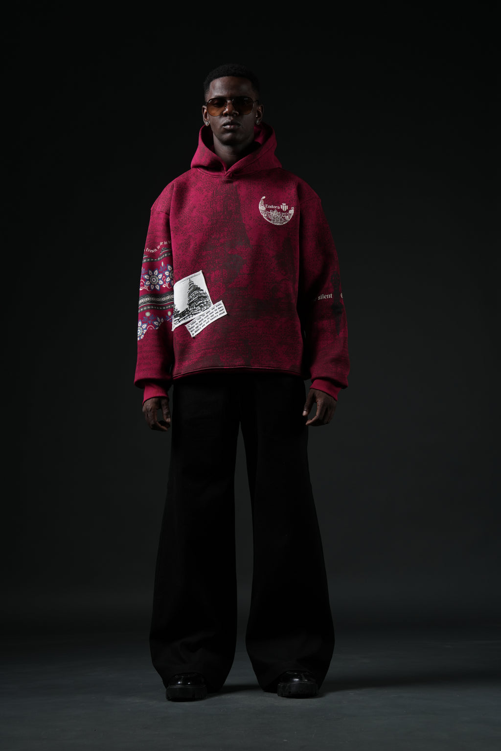 Heritage Crimson hoodie