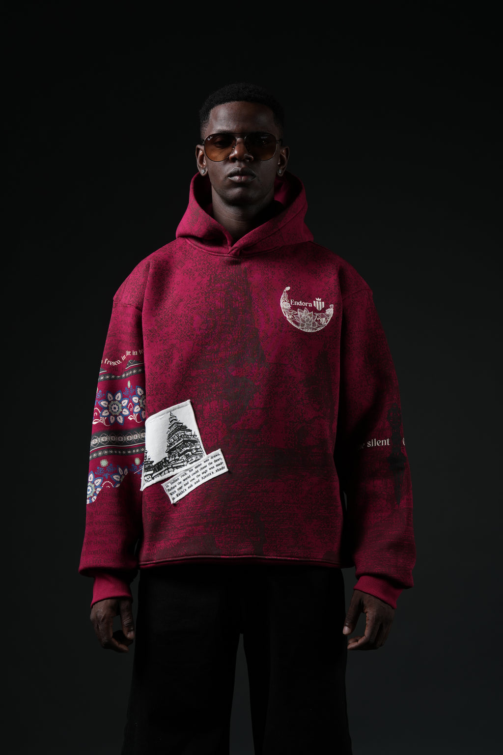 Heritage Crimson hoodie