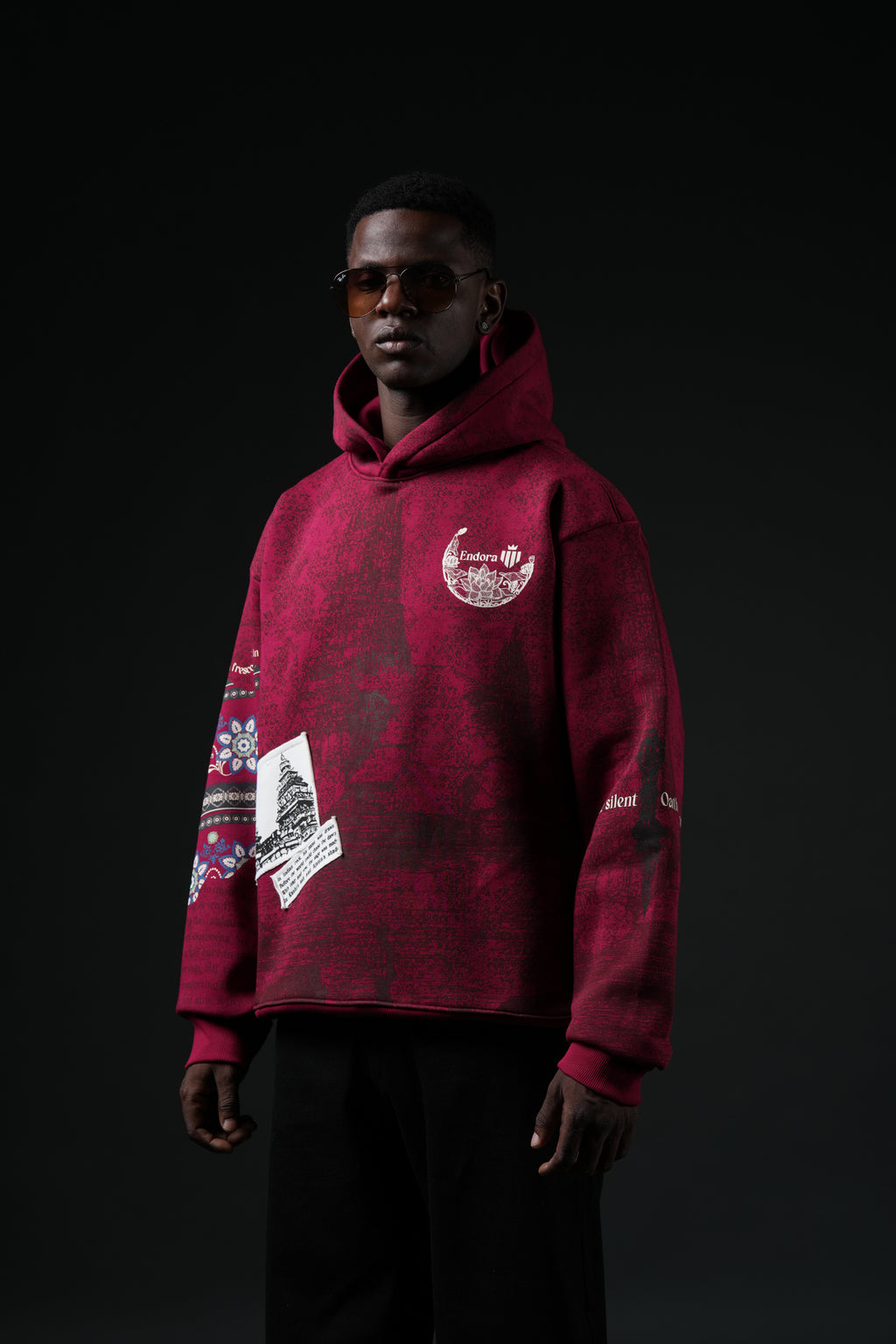 Heritage Crimson hoodie