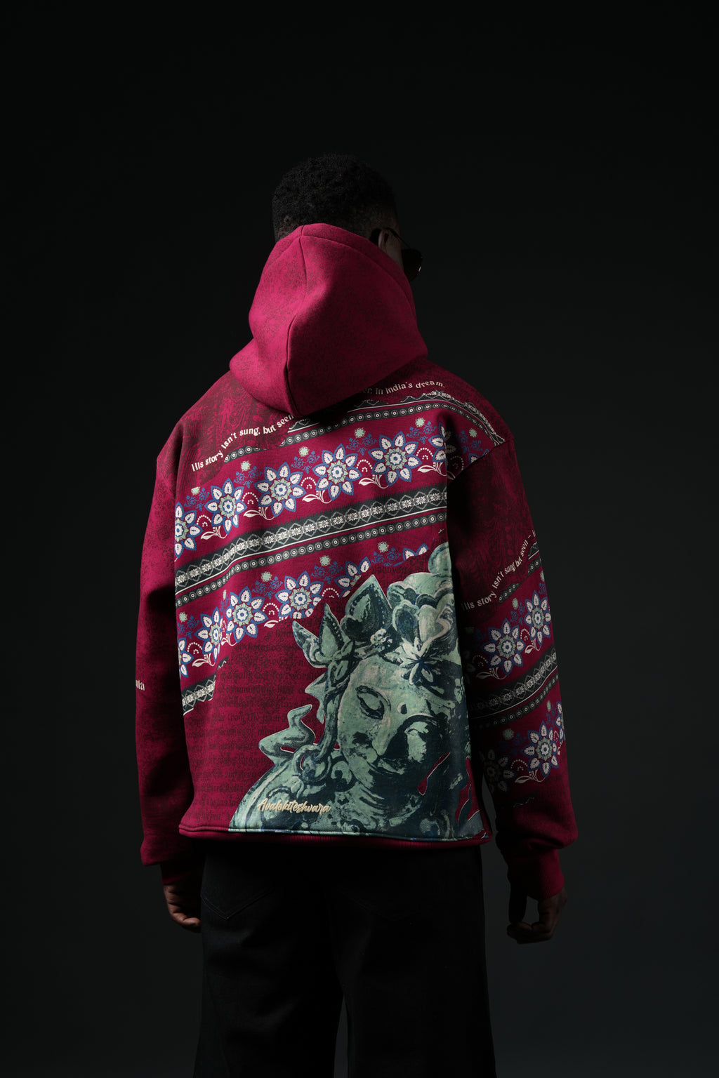 Heritage Crimson hoodie